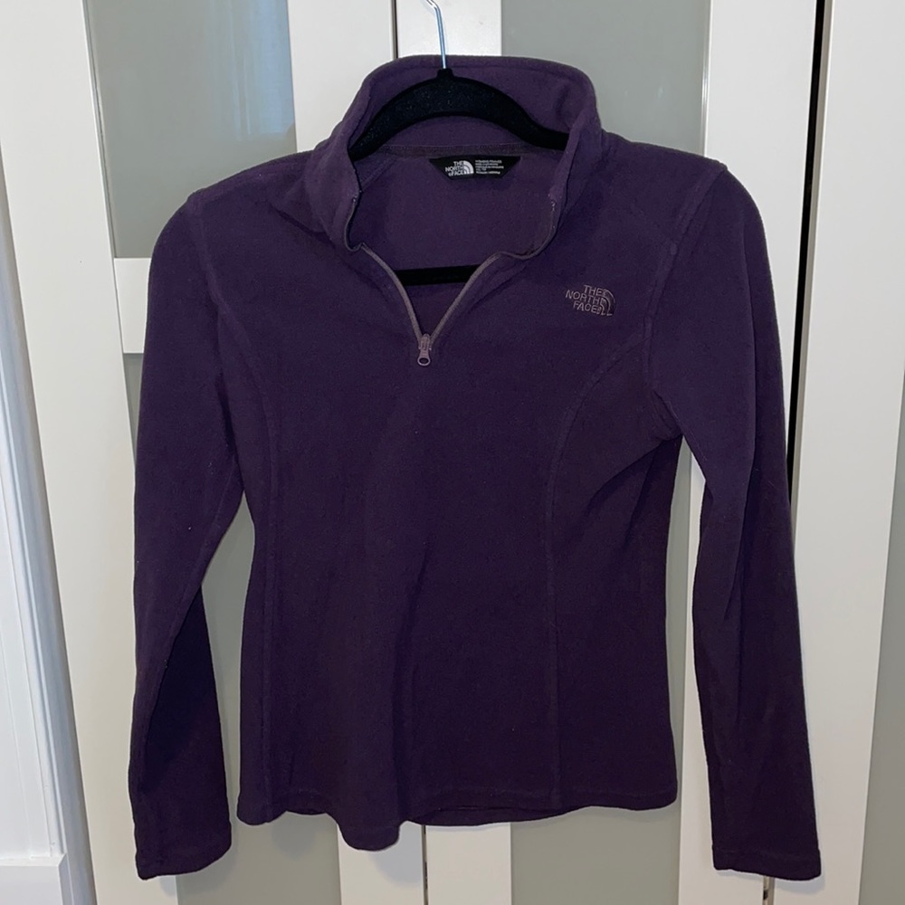 North face quarter zip XS